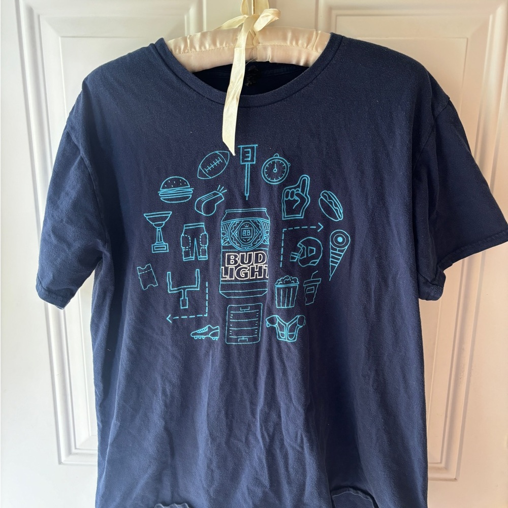 Navy Blue Graphic Tee